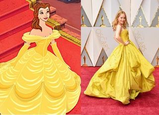 Yellow, Dress, Formal wear, Style, Amber, Costume design, Fashion, Youth, One-piece garment, Gown,