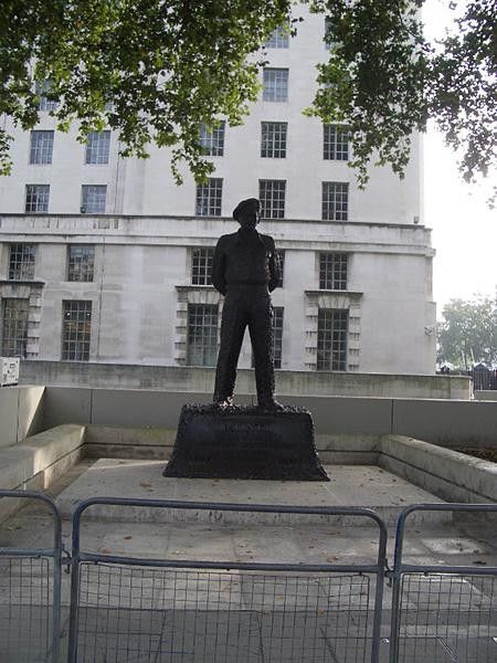 There are a lot of Generals in Whitehall, but Monty must be worth a picture!