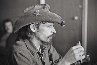 Above: Ron ‘Pigpen’ McKernan (1945-1973) photographed in 1972
