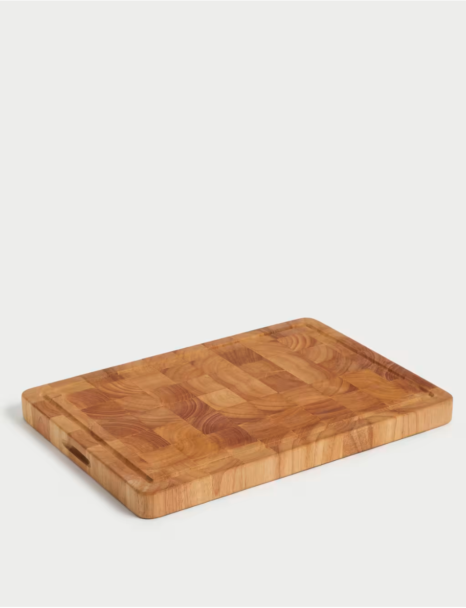 M&S wooden chopping board 