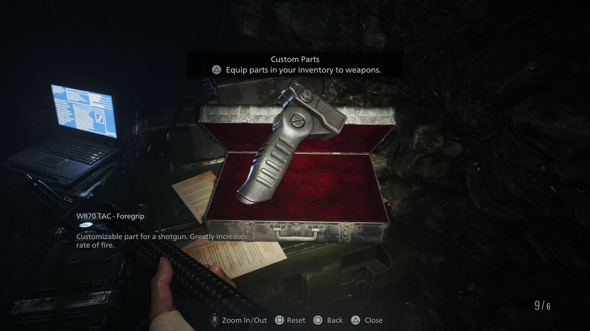 resident evil village w870 tac foregrip