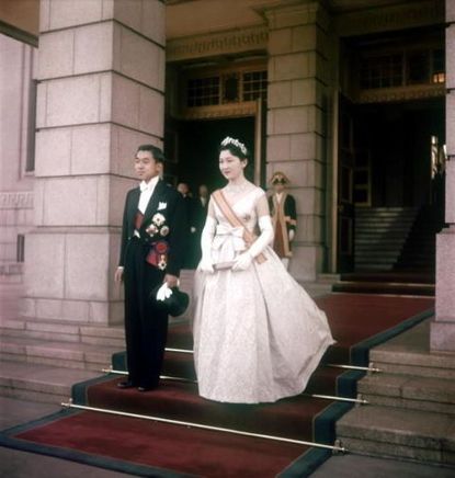 Michiko Shōda Empress of Japan and Crown Prince Akihito, 1959