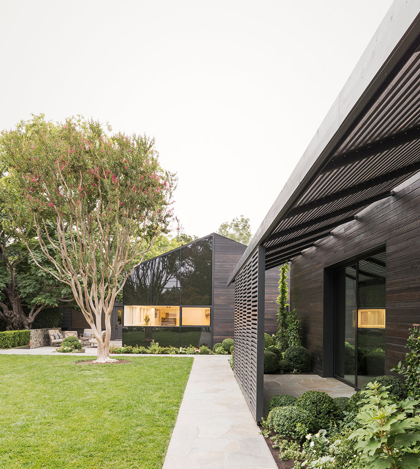 The garden at The French Laundry restaurant in California