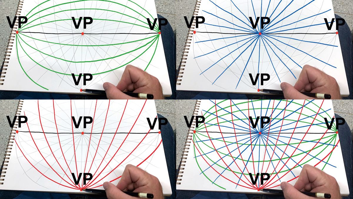 How to draw 5 point perspective Creative Bloq