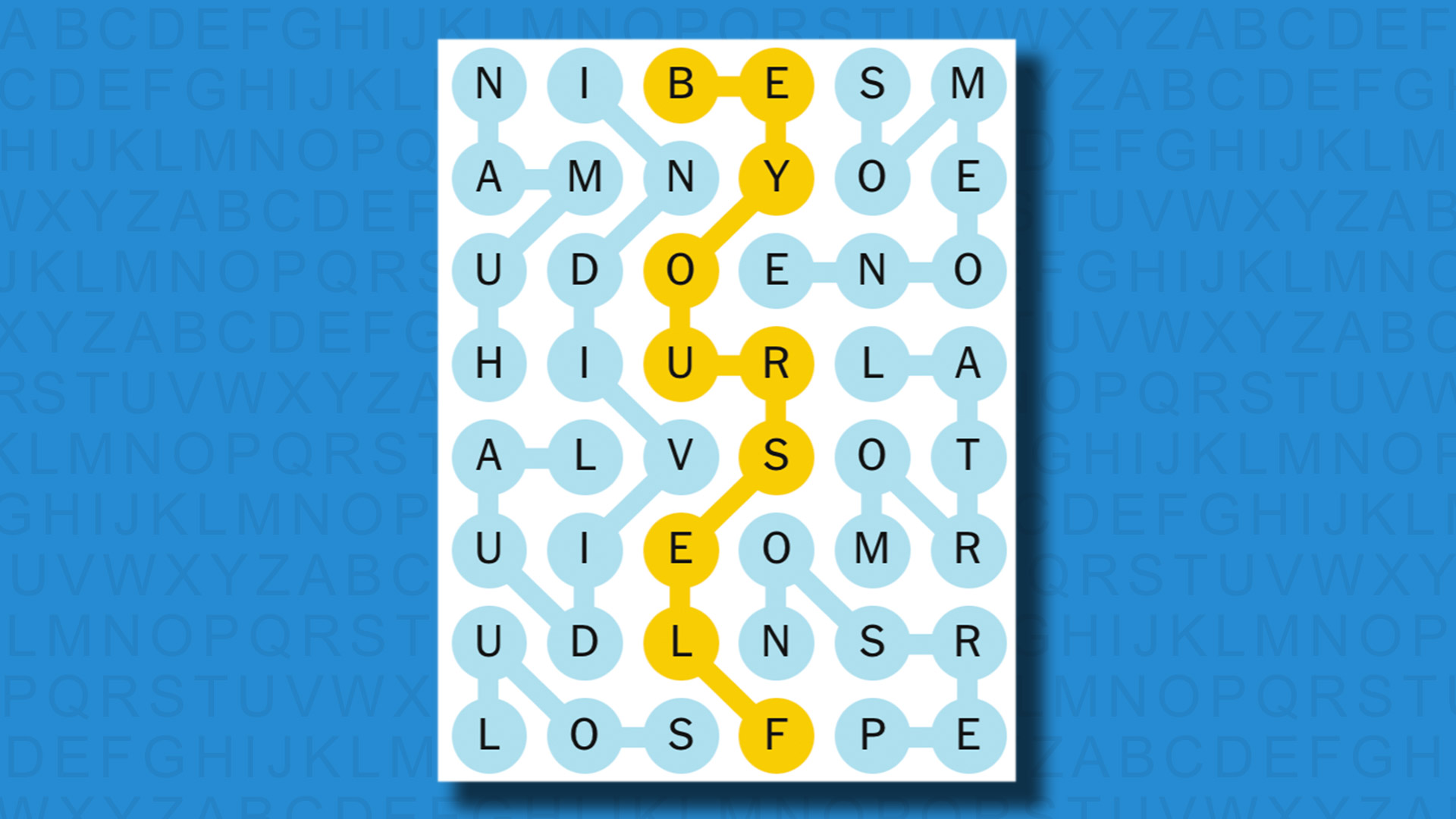 NYT Strands answers for game 461 on a blue background