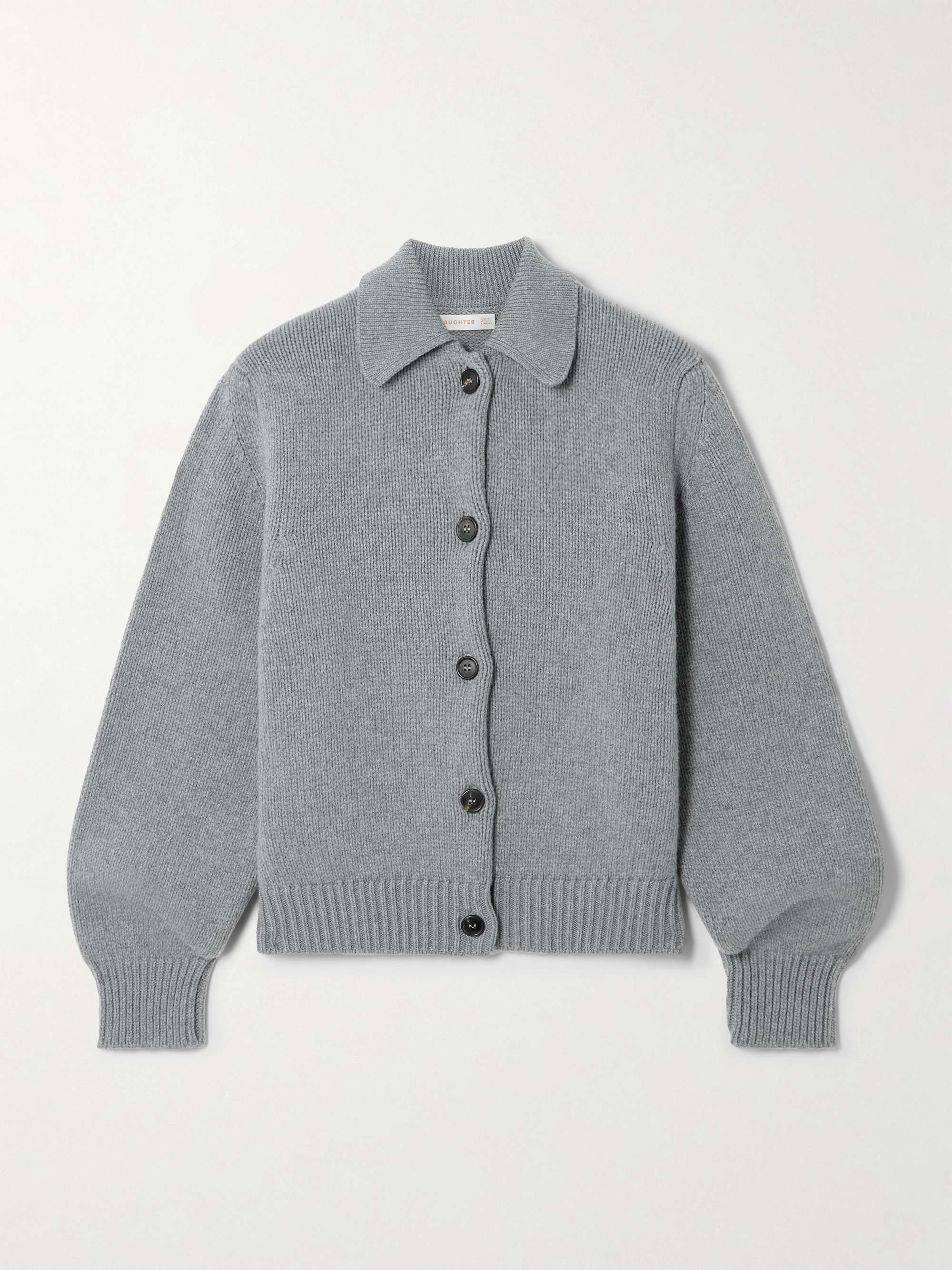 Winny Merino Wool and Cashmere-Blend Cardigan