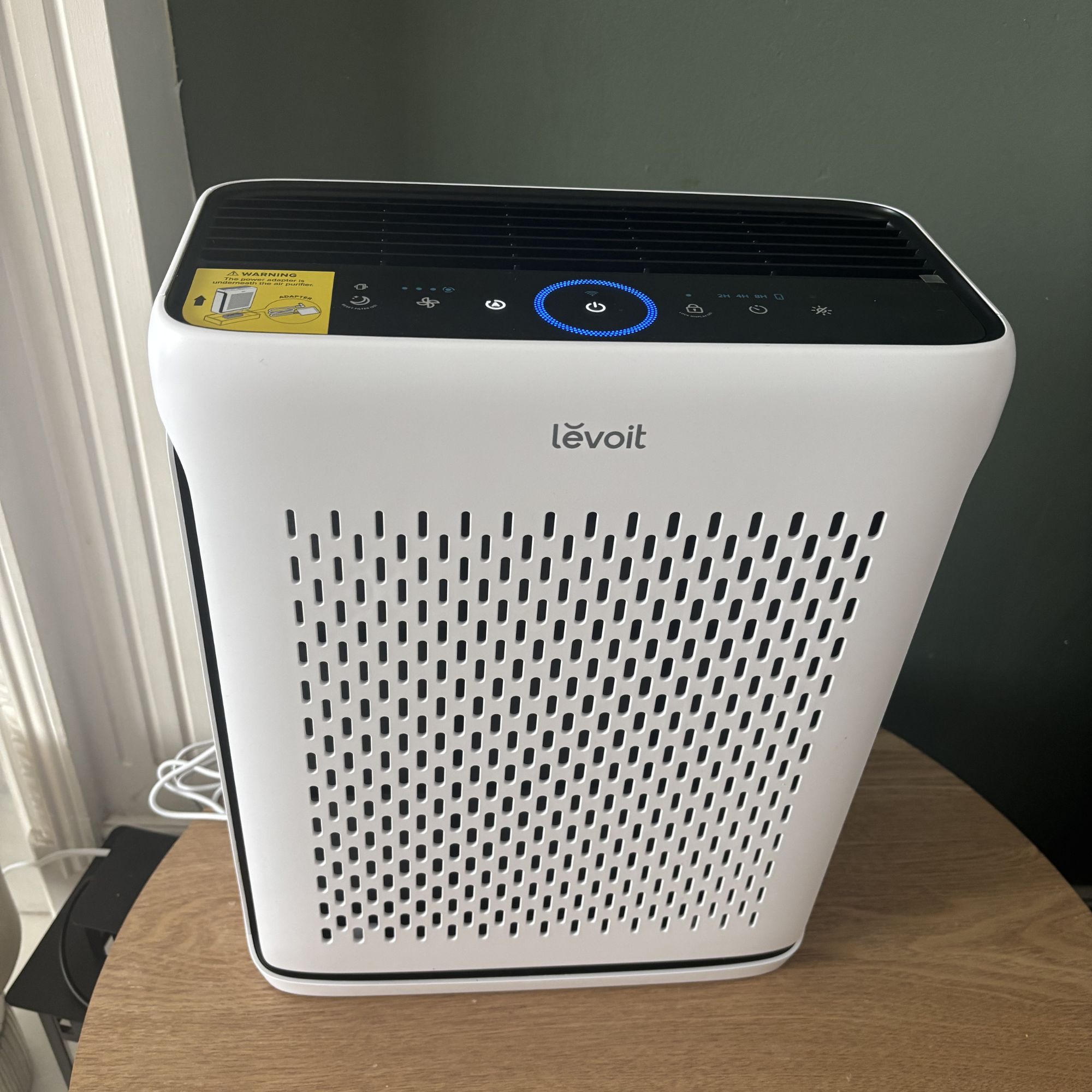 Levoit Vital 100S Smart Air Purifier front facing view