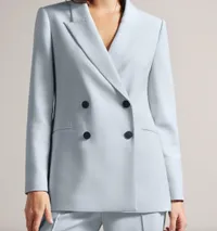 Hildia Longline Double Breasted Jacket, $315 (£253) | Ted Baker