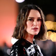Keira Knightley attends the Black Doves season one premiere