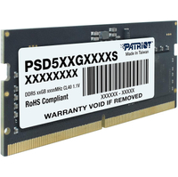 Patriot Signature Line Series DDR5 8GB(Single, 4,800MHz): $21.99now $19.99 at Amazon
If you've got a free RAM slot on your new DDR5-compatible laptop, then not getting this upgrade is a terrible idea. It's not the biggest discount, dollar-wise, but the 9% price cut for Prime Day brings this single 8GB module under $20