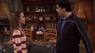 Josh and Mindy in Drake and Josh.