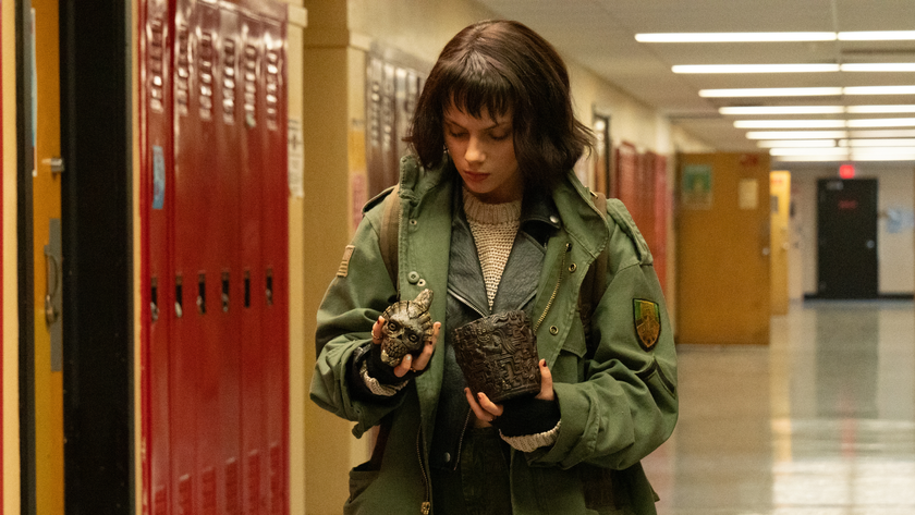 Dafne Keen as Chrys in Whistle