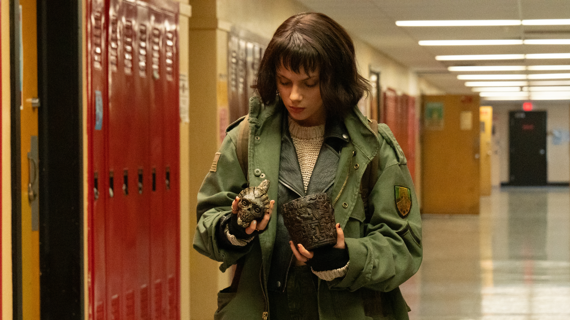 Dafne Keen as Chrys in Whistle