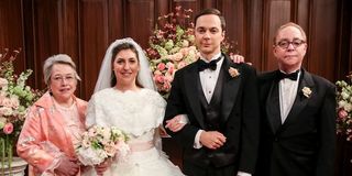 big bang theory wedding day