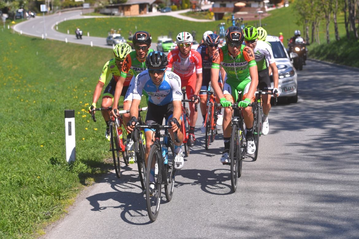 The breakaway on the final stage