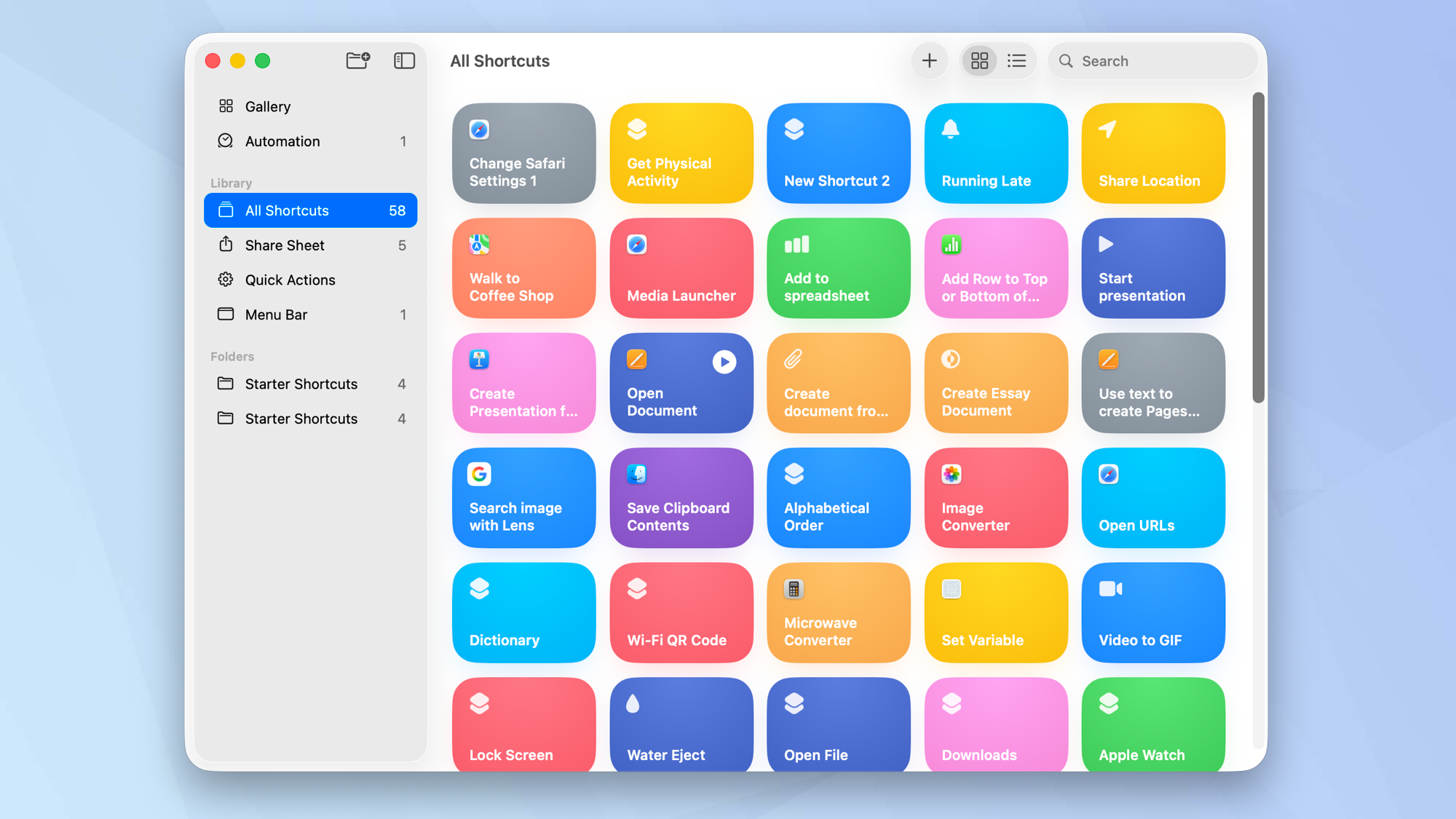 How to set up Apple shortcuts on Mac