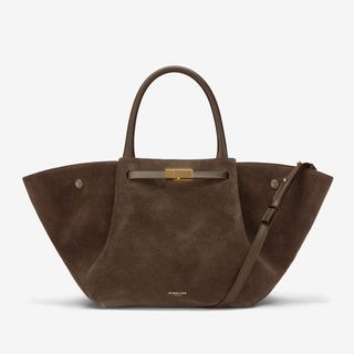 Midi New York | Mocha Suede e Mocha Smooth | Demellier