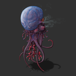 Jellyfish monster from Factorio expansion concept art