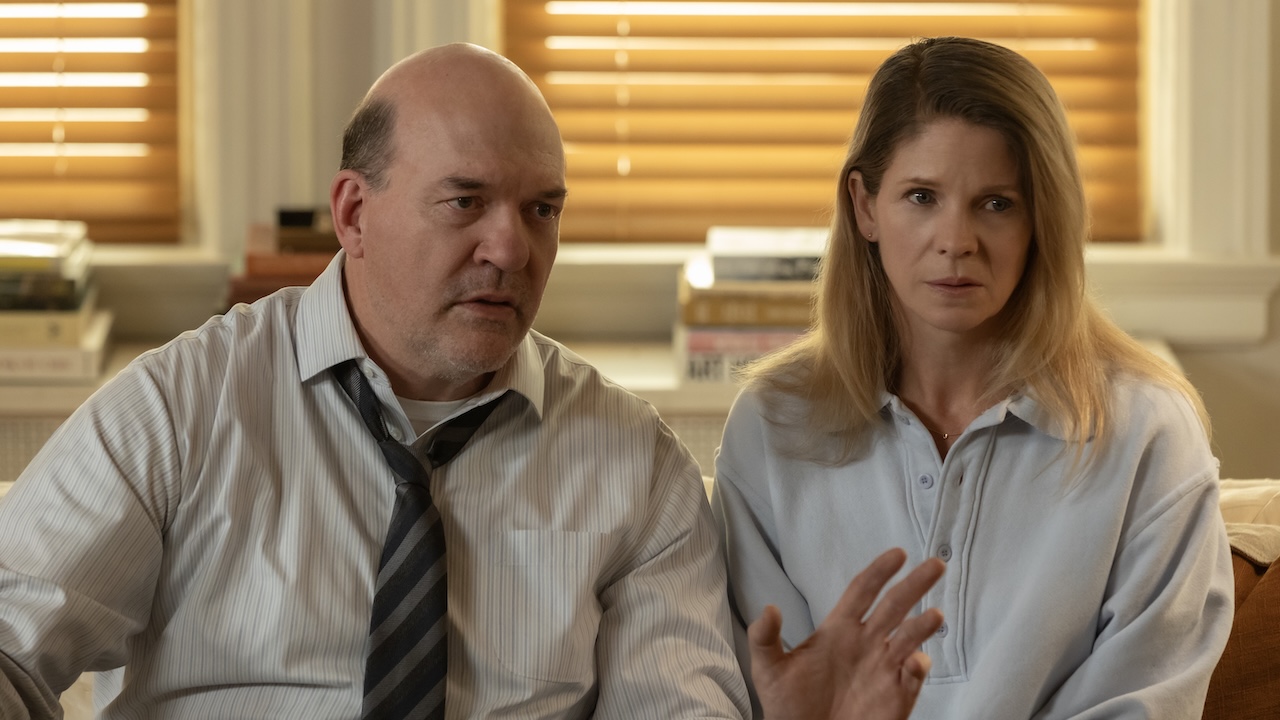 The Beauty -- &amp;quot;Beautiful Living Rooms&amp;quot; -- Season 1, Episode 7 (Airs Wed, Feb 18) -- Pictured (L-R): John Carroll Lynch as Agent Meyer Williams, Kelli O'Hara as Juliana Williams. CR: Eric Liebowitz/FX