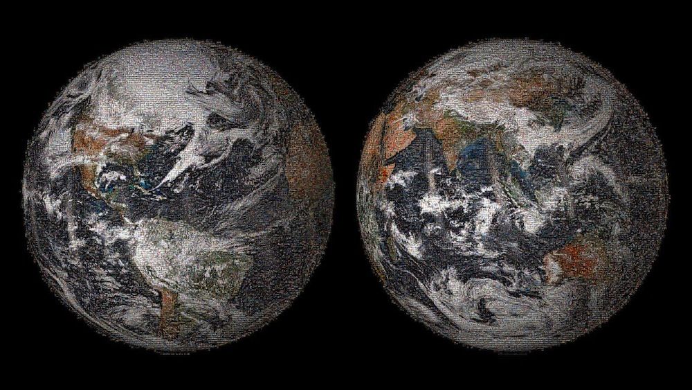 NASA&#039;s global selfie mosaic