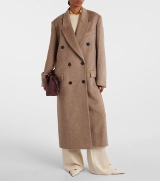 Lilas Wool Trench Coat