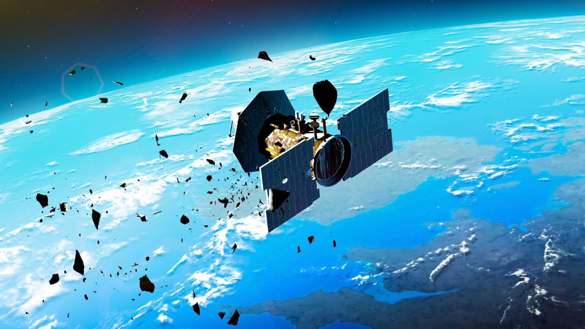 A dead Soviet satellite just broke apart in orbit (again). Experts say it's part of 'a worrying trend'