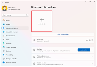 Bluetooth add device