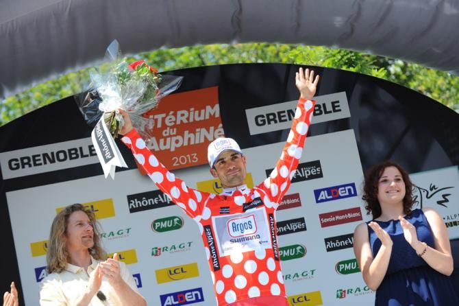 Mountains classification leader Thomas Damuseau (Argos-Shimano)