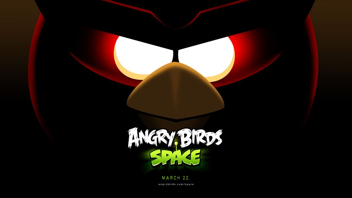 Обои angry birds space