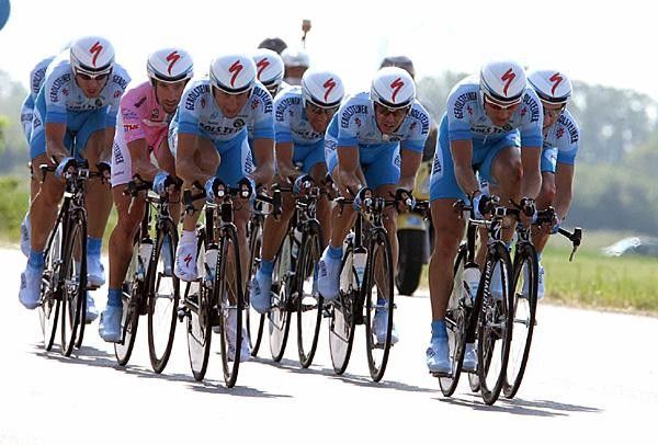 Gerolsteiner lost the leader jersey