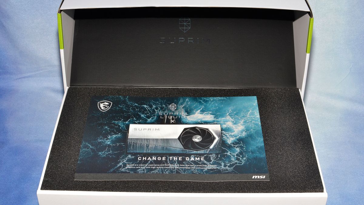 MSI GeForce RTX 4090 Suprim Liquid X