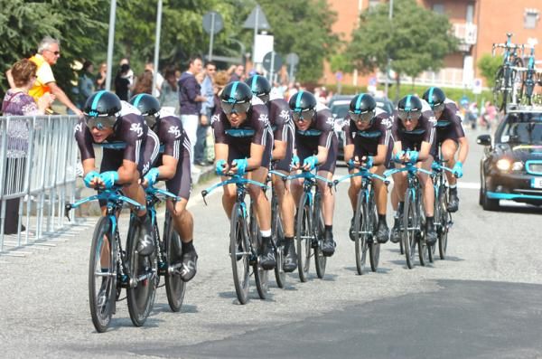 Team Sky finished in the top ten