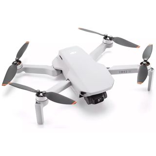 DJI Mini 2 SE drone on white background