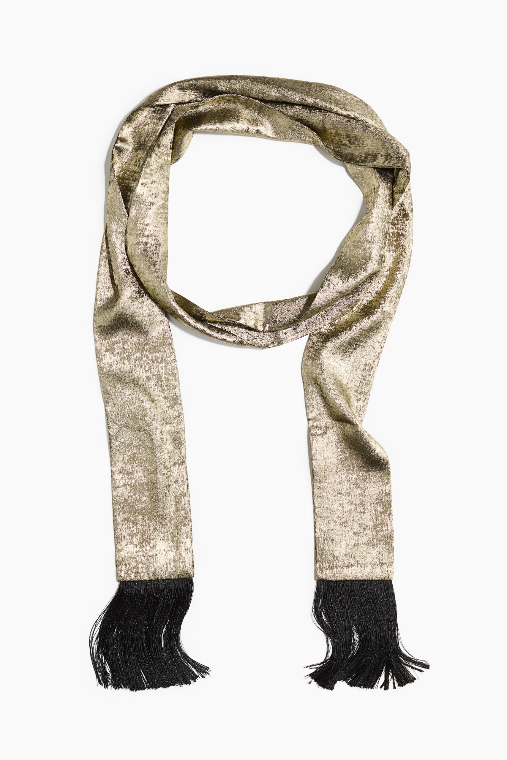 Crushed-Velvet Scarf
