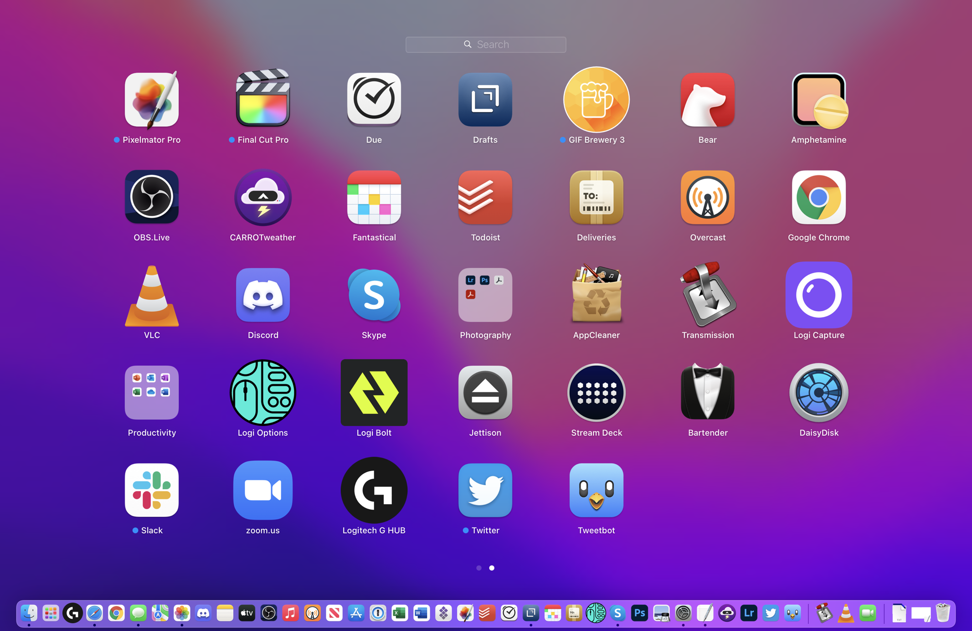 All of the apps on my MacBook Pro