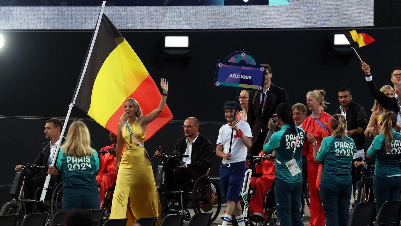 Paralympic opening ceremony flag bearers