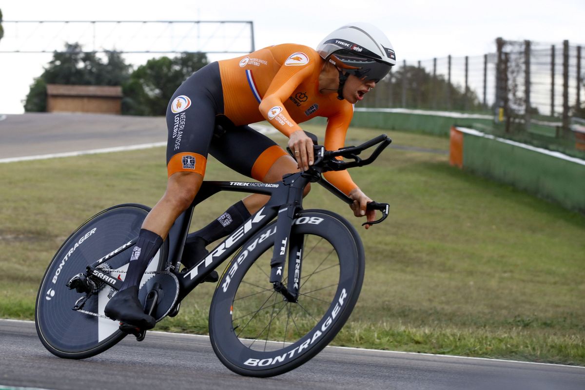 Road World Championships Imola 2020 Women Elite Time Trial Imola Imola 317 km 24092020 Ellen Van Dijk Netherlands photo Roberto BettiniBettiniPhoto2020