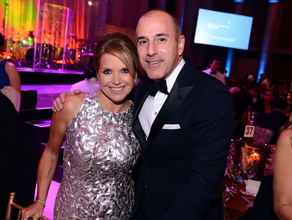 Katie Couric and Matt Lauer.