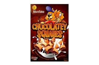 Mornflake chocolate squares kids' cereals