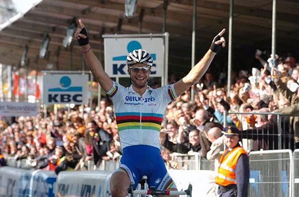 Tom Boonen (Quick.Step) celebrates
