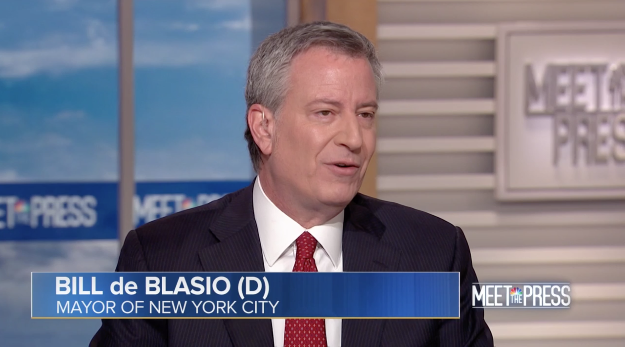 Bill de Blasio.