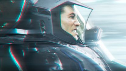 In Exodus, Jun goes on a mission and travels at light speed 