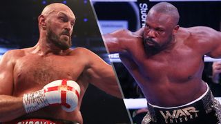 (L to R) Tyson Fury and Derek Chisora will conclude their trilogy in the Fury Chisora 3 live stream