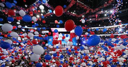 The floor during the 2012 Republican National Convention.