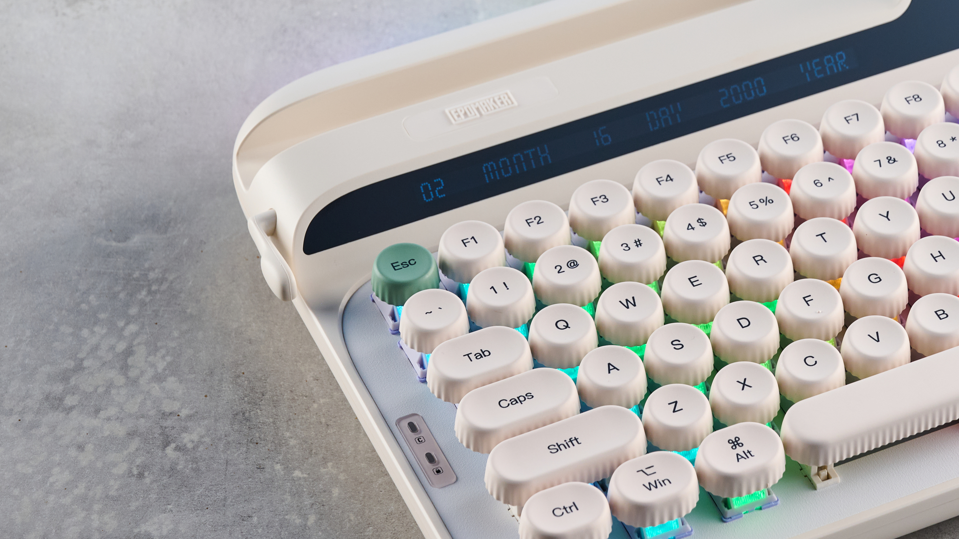 An Epomaker Glyph mechanical keyboard