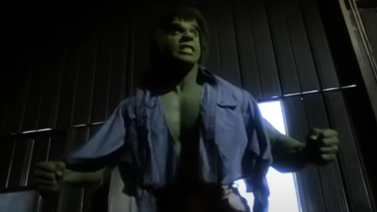 Lou Ferrigno as Hulk on The Incredible Hulk