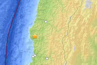 earthquake map