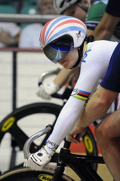 Victoria Pendleton is ready to race.
