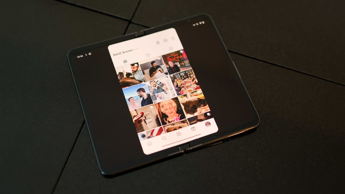 A photo of the Google Pixel Fold