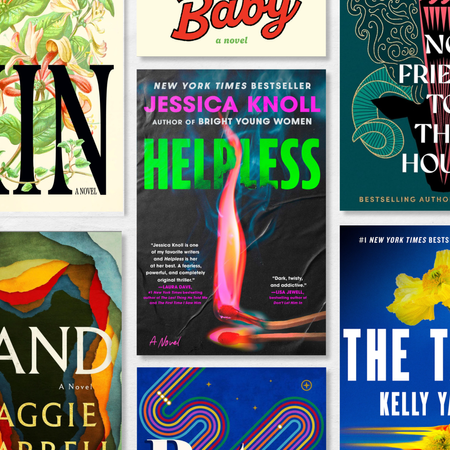 a collage of the best novels of 2026 including helpless land lost lambs kin and more